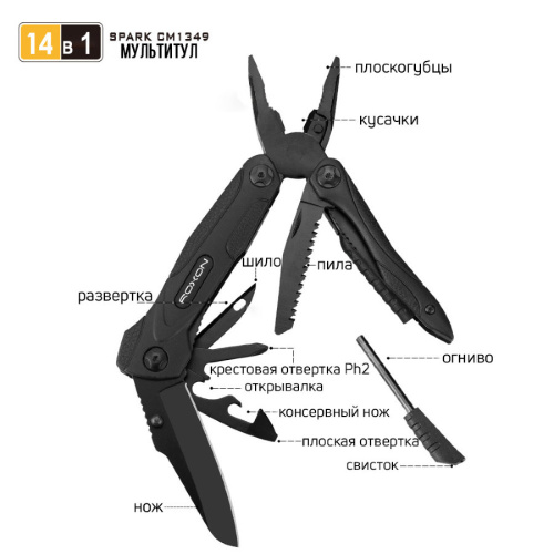 Мультитул Roxon Spark CM1349 фото 8